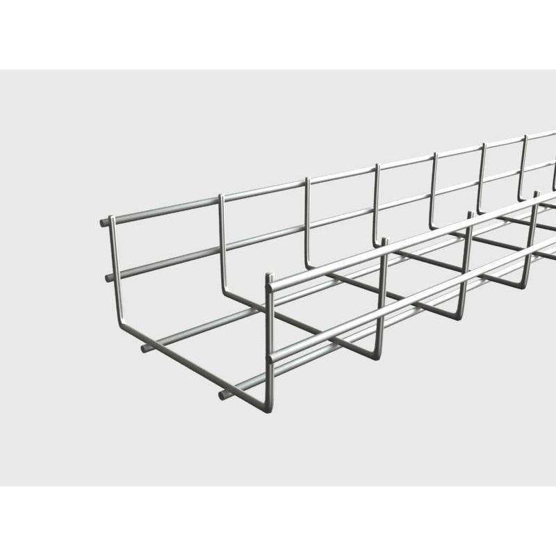 Сетчатый лоток 100х50 мм нержавеющая сталь AISI, длина 2,5м, Антек, цена за метр