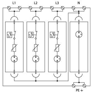 Ограничитель перенапряжения для солнечных панелей, защита зарядной станции для электромобиля,