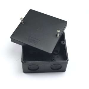 Коробка монтажна усилена герметична, чорна 100х100мм, IP 66, KSK 100_FA Kopos