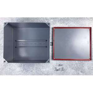 Коробка монтажная стальная, серая 178х155мм, IP 54, ATE-B178x155, Антек