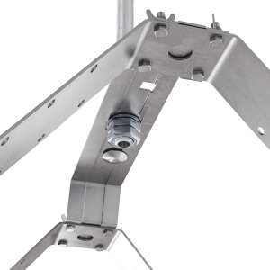 Молниеприемник на угловой конек крыши 2 м LEO LIGHTMAN™ (Ni/Al) | Код 414223