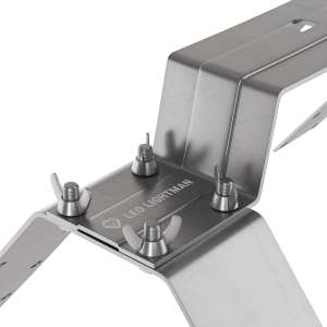 Блискавкоприймач на кутовий гребінь даху 2,5 м (Ni/Al) 414253 LEO Lightman