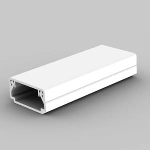 Короб кабельний LHD 20x10_HD, ПВХ білого кольору (KP-LHD20x10HD)