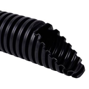Труба гофрированная 320N KOPOS, ПВХ, (50м) черного цвета (KP-1420F50D)