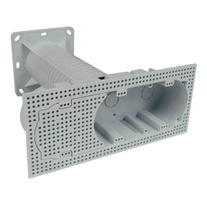 Електромонтажна коробка в теплоізоляцію, поліпропілен (ПП), KP-KEZ-3_KB КОПОС