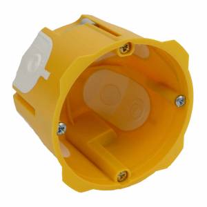 Ізоляційна коробка з еластичними вводами 68х60 ПВХ жовта KP-KPRL 64-60/LD_NA Копос