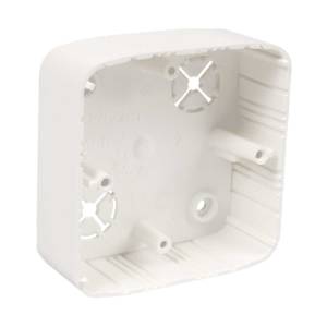 Изоляционная коробка 80,5х80,5х28 ПВХ белый для кабельных коробов KP-LK 80X28 T_HB Копос
