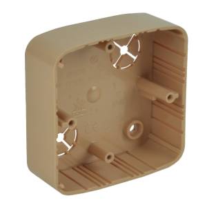 Ізоляційна коробка 80,5х80,5х28 ПВХ бук для кабельних коробів KP-LK 80x28 T _I1 Копос