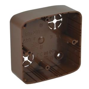 Ізоляційна коробка 80,5х80,5х28 ПВХ дуб для кабельних коробів KP-LK 80x28 T_I2 Копос