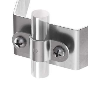 Держатель изоляционной штанги к стене (Ni) 330011, LEO Lightman