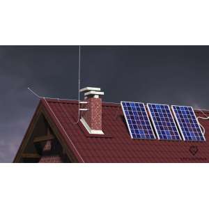 Держатель изоляционной штанги к стене (Ni) 330011, LEO Lightman