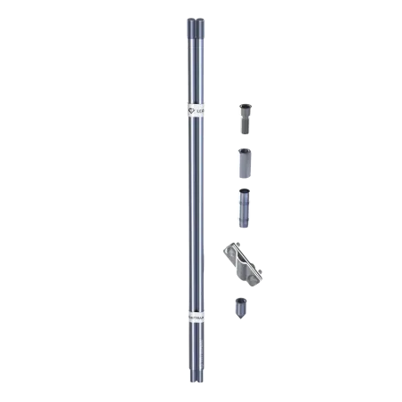 Комплект заземлення з нержавіючої сталі різьбовий D16 3 м (Ni), 113305