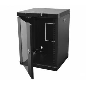 Шкаф серверный настенный (CMS), черный, 10″, 8U, 320х300х425 мм