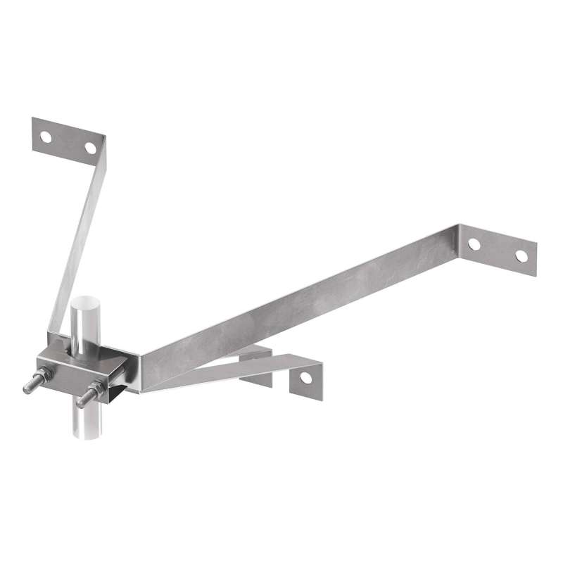 Держатель молниеприемника 400мм к стене Д30-50 мм (Ni) 416013, LEO Lightman