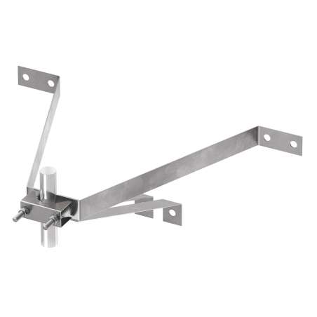 Держатель молниеприемника 400мм к стене Д30-50 мм (Ni) 416013, LEO Lightman