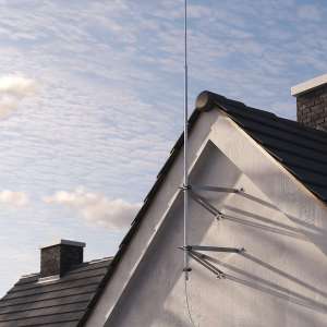 Держатель изоляционной штанги к стене (Ni) 330011, LEO Lightman