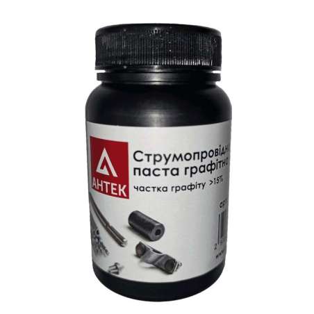 Струмопровідна графітна паста для заземленя 100мл, Антек