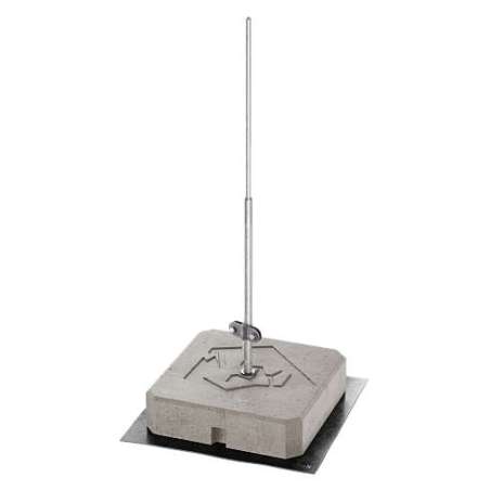 Молниеприемник с бетонной основой 1,5 м (Al) 407156 LEO LIGHTMAN