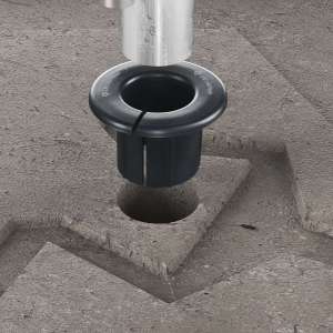 Молниеприемник с бетонной основой 1,5 м (Al) 407156 LEO LIGHTMAN