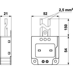 Сигнализация неисправности |SP-T2+T3-320/Y-CLT-LED| Saltek