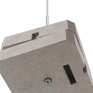 Молниеприемник с бетонной основой 3 м (Al) 407306 LEO LIGHTMAN