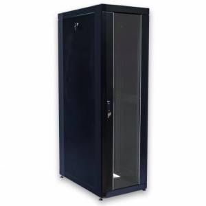 Шкаф серверный напольный усиленный (CMS), черный, 19", 42U, 610х1055 мм