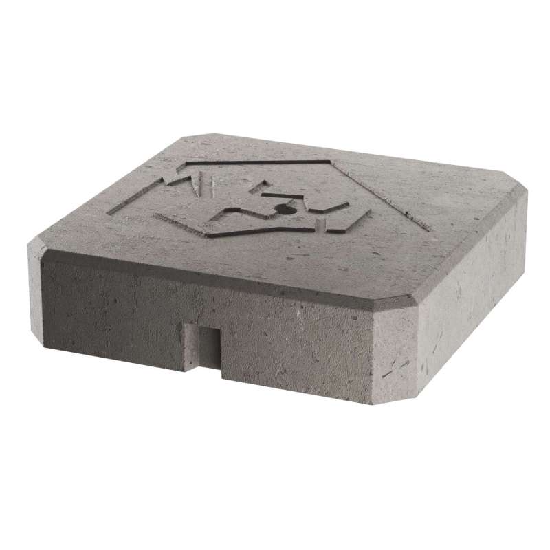 Бетонна основа обтяжувач 320*320 мм, 17 кг, 407170 LEO LIGHTMAN