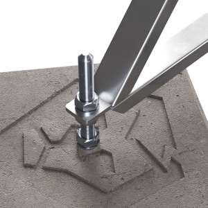 Молниеприемник с триногой 4 м (Al/Ni) 408406 LEO Lightman