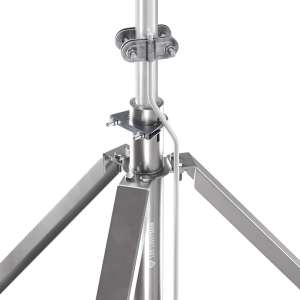 Блискавкоприймач з триногою 4 м (Al/Ni) 408406 LEO Lightman