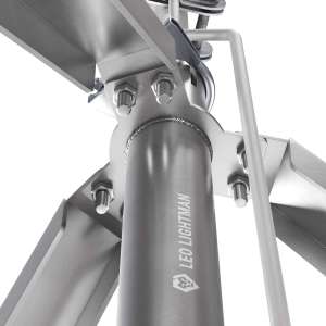 Блискавкоприймач з триногою 5 м (Al/Ni) 408506 LEO Lightman