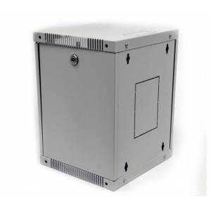 Шафа серверна настінна (CMS), сіра, 10″, 12U, 320х300 мм