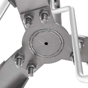 Блискавкоприймач посилений з триногою 8 м (Al/Ni) 408806 LEO Lightman