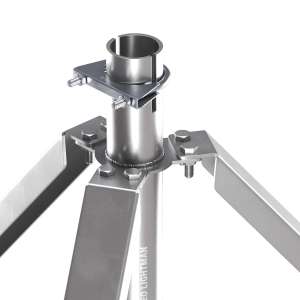 Триножний штатив посилений B1500 L900 (Ni), 407423 ЛЕО Лайтмен