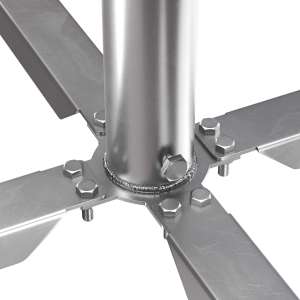 Держатель изоляционной штанги к стене (Ni) 330011, LEO Lightman