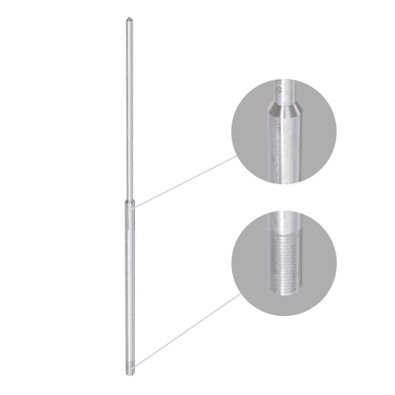 Блискавкоприймач 1,5 м з різьбою (Al) 401157 LEO Lightman