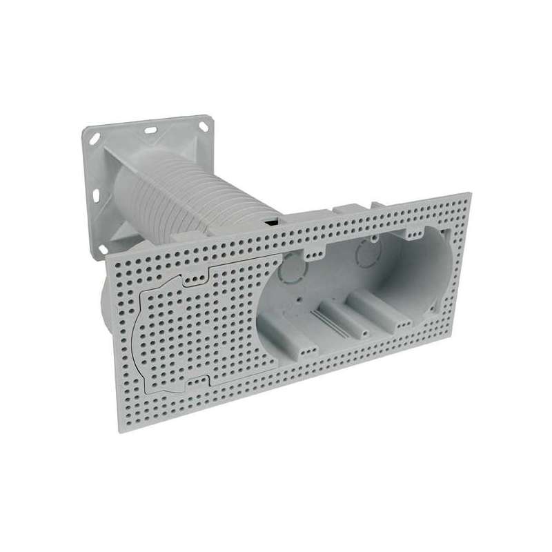 KEZ-3_KB Коробка приладова тримісна  ПП, 100х230х250мм, KOPOS