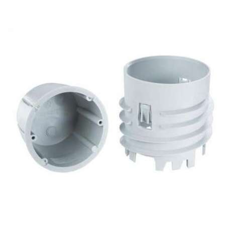 Підрозетник-коробка приладова для термоізольованих фасадів товщ. від 80 мм, ПП, 72х53/80,  KEFZ 80_KB