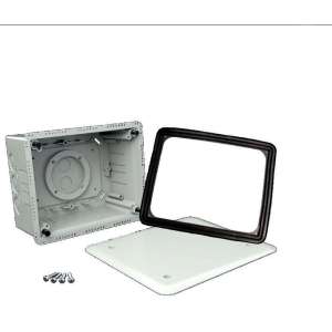 Коробка універсальна з кришкою (використовується при термоізоляції фасадів), Полікарбонат, 170х210х86мм